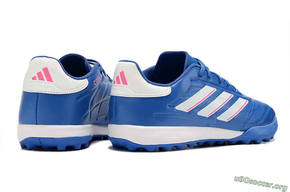 Adidas Copa Pure.3 TF Football Shoes - Blue/White/Pink 6