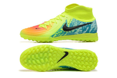 Nike Phantom GX 2 Luna Elite TF Football Shoes - Yellow/Blue/Black
