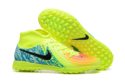 Nike Phantom GX 2 Luna Elite TF Football Shoes - Yellow/Blue/Black
