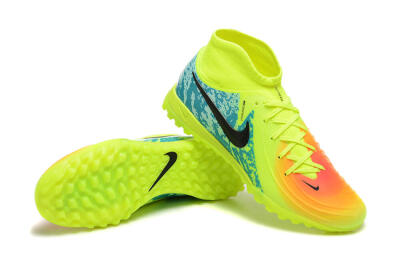 Nike Phantom GX 2 Luna Elite TF Football Shoes - Yellow/Blue/Black