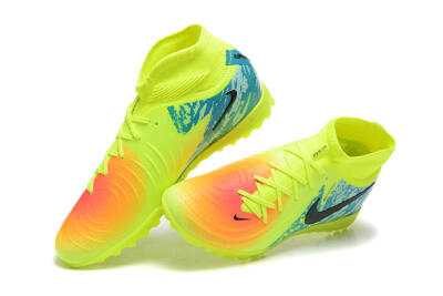 Nike Phantom GX 2 Luna Elite TF Football Shoes - Yellow/Blue/Black