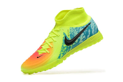Nike Phantom GX 2 Luna Elite TF Football Shoes - Yellow/Blue/Black
