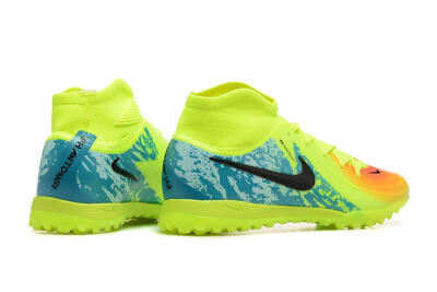 Nike Phantom GX 2 Luna Elite TF Football Shoes - Yellow/Blue/Black