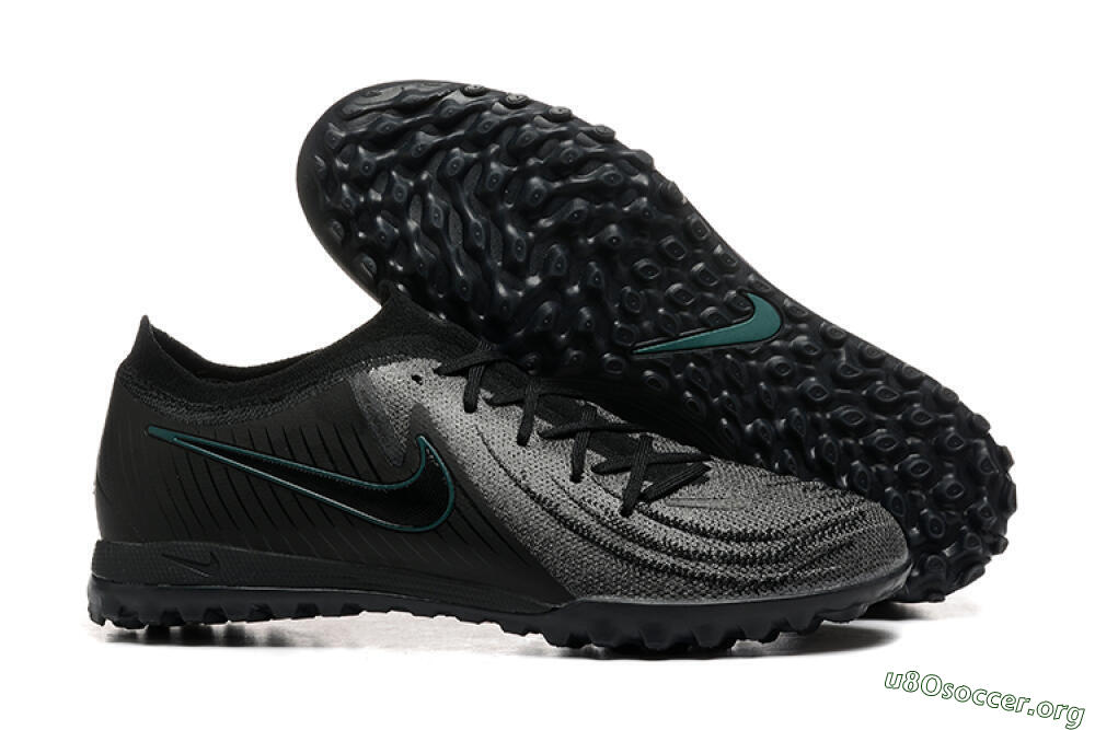 Nike Phantom GX 2 Elite TF Football Shoes - Grey/Black/Jade 2