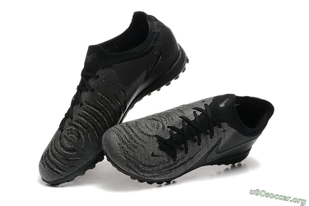Nike Phantom GX 2 Elite TF Football Shoes - Grey/Black/Jade 6