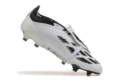 Adidas Predator Elite Foldover Tongue FG Football Boots - White/Rainbow