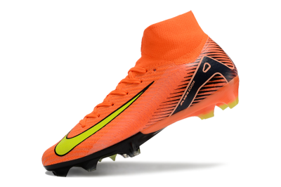 Nike Air Zoom Mercurial Superfly 10 Elite FG Football Boots - Orange/Black/Yellow