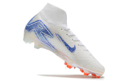 Nike Air Zoom Mercurial Superfly 10 Elite FG Football Boots - Grey/Blue/Orange