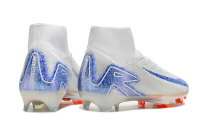 Nike Air Zoom Mercurial Superfly 10 Elite FG Football Boots - Grey/Blue/Orange