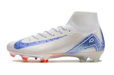 Nike Air Zoom Mercurial Superfly 10 Elite FG Football Boots - Grey/Blue/Orange