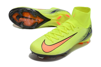 Nike Air Zoom Mercurial Superfly 10 Elite FG Football Boots - Yellow/Black/Orange