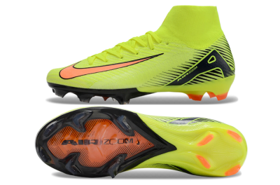 Nike Air Zoom Mercurial Superfly 10 Elite FG Football Boots - Yellow/Black/Orange