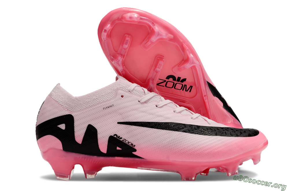Nike Air Zoom Mercurial Vapor 15 Elite FG Football Boots - Pink/Black 2