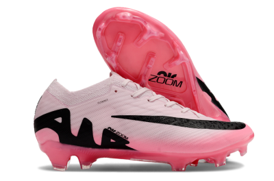 Nike Air Zoom Mercurial Vapor 15 Elite FG Football Boots - Pink/Black