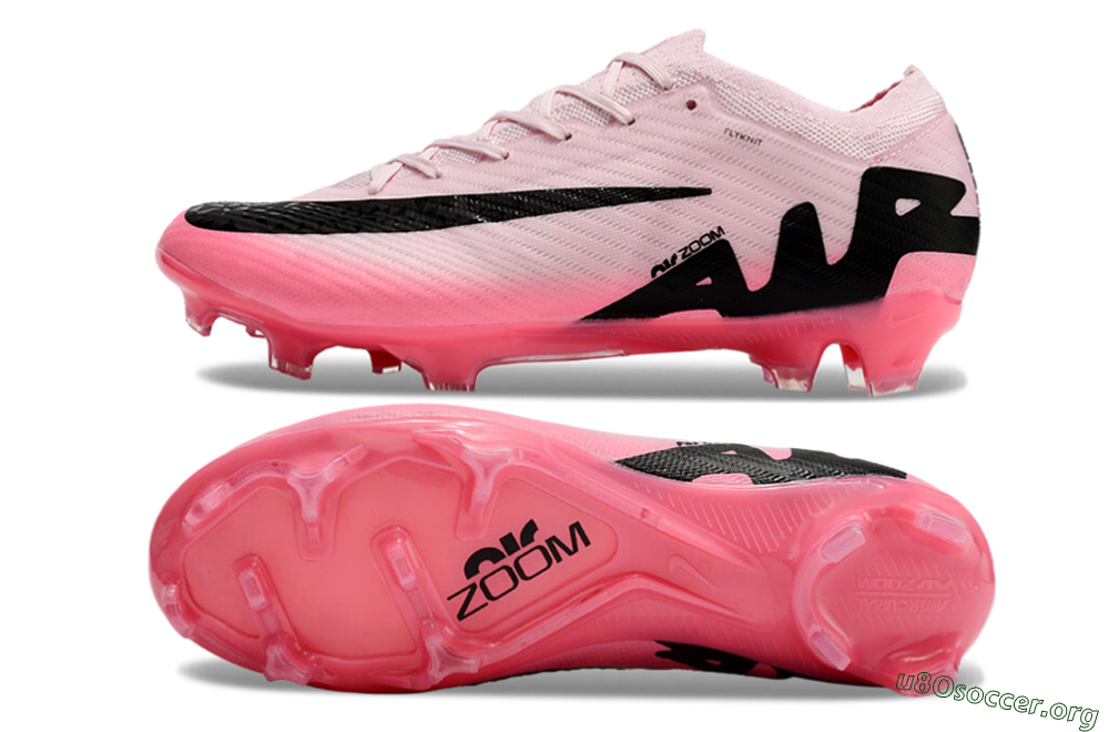 Nike Air Zoom Mercurial Vapor 15 Elite FG Football Boots - Pink/Black 1