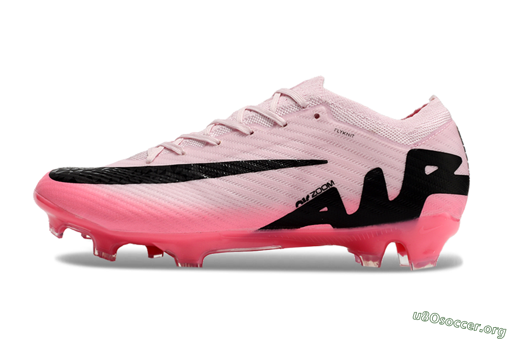 Nike Air Zoom Mercurial Vapor 15 Elite FG Football Boots - Pink/Black 3