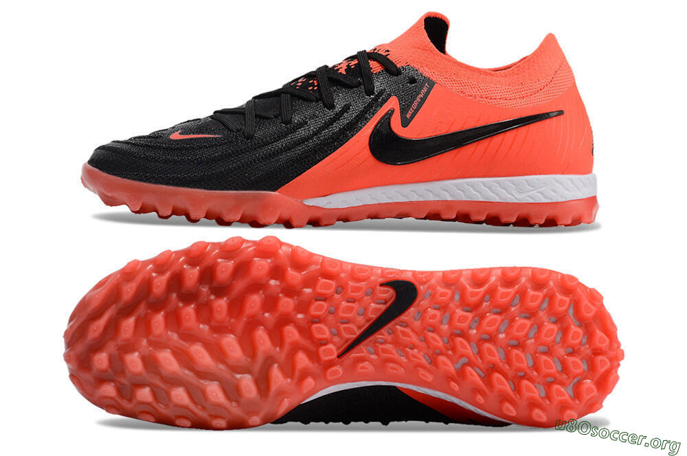 Nike Phantom GX II Elite TF Football Shoes - Red/Black/White 1