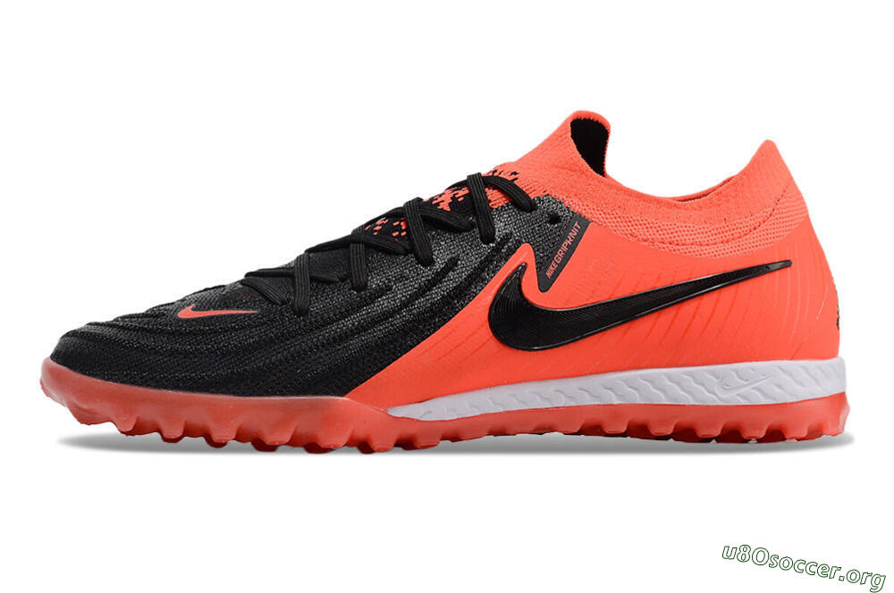 Nike Phantom GX II Elite TF Football Shoes - Red/Black/White 3