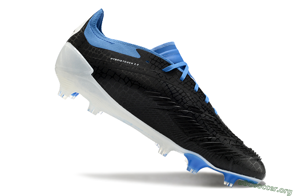 Adidas Predator Accuracy+ FG Football Boots - Black/White/Blue 0