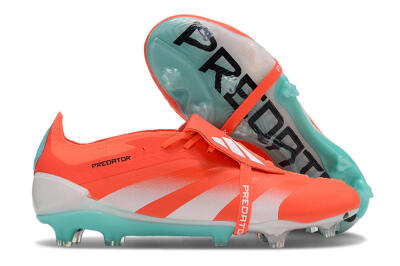 Adidas Predator Elite Foldover Tongue FG Football Boots - Red/White/Green