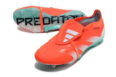 Adidas Predator Elite Foldover Tongue FG Football Boots - Red/White/Green