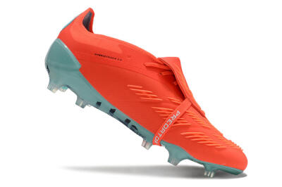Adidas Predator Elite Foldover Tongue FG Football Boots - Red/White/Green