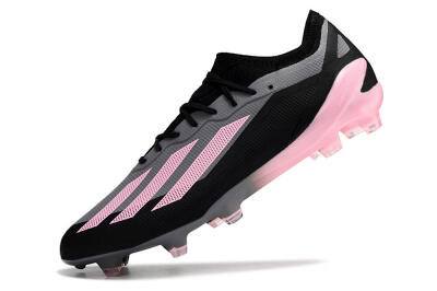 Adidas X 23 Crazyfast.1 FG Football Boots - Black/Pink