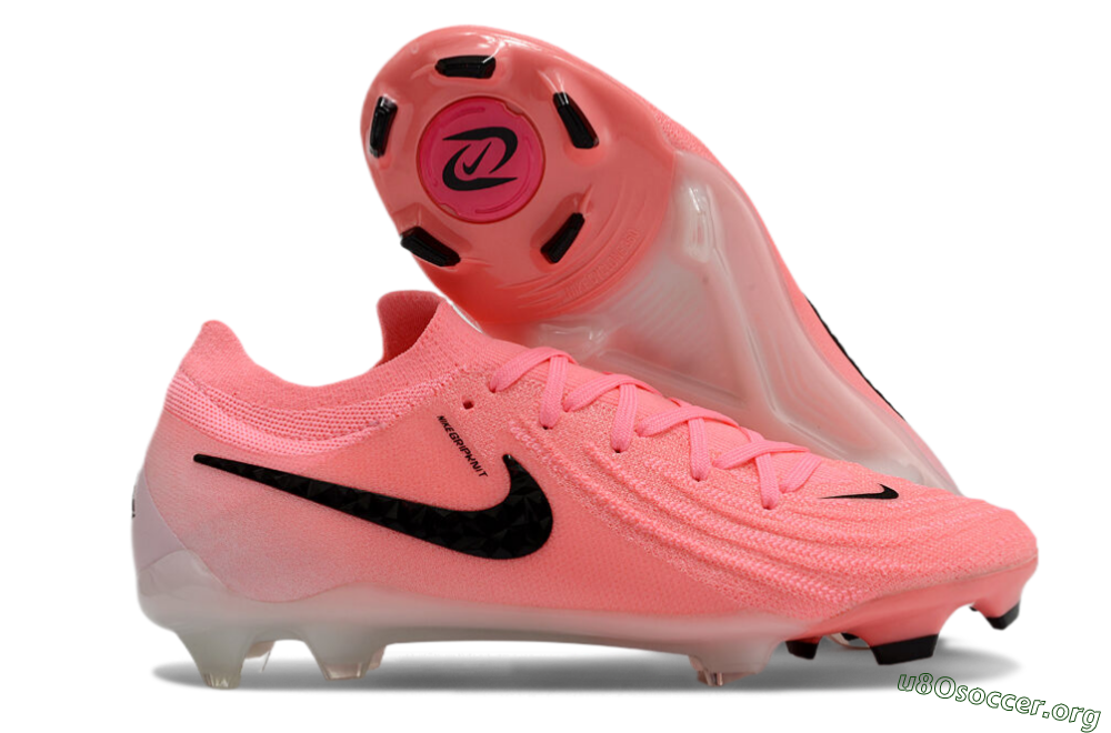Nike Phantom Luna Elite FG Football Boots - Pink/Black 2