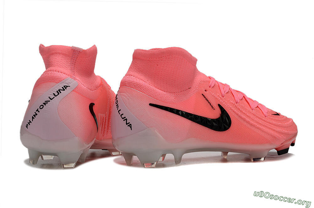 Nike Phantom Luna Elite FG Football Boots - Pink/Black 6