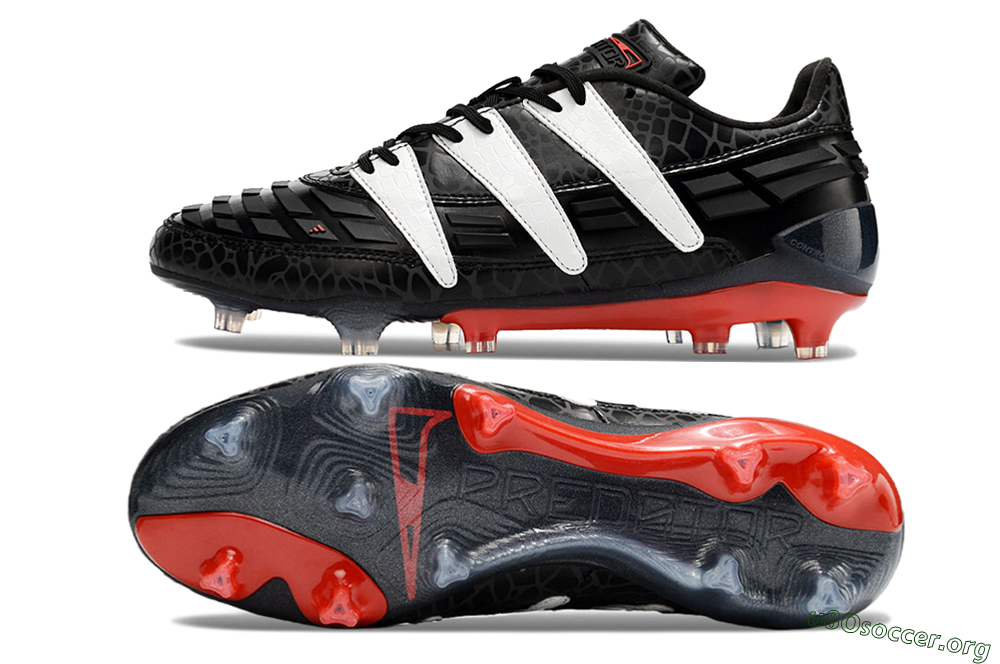 Adidas Predator 94 FG Limited Edition FG Football Boots - Black/Red/White 1