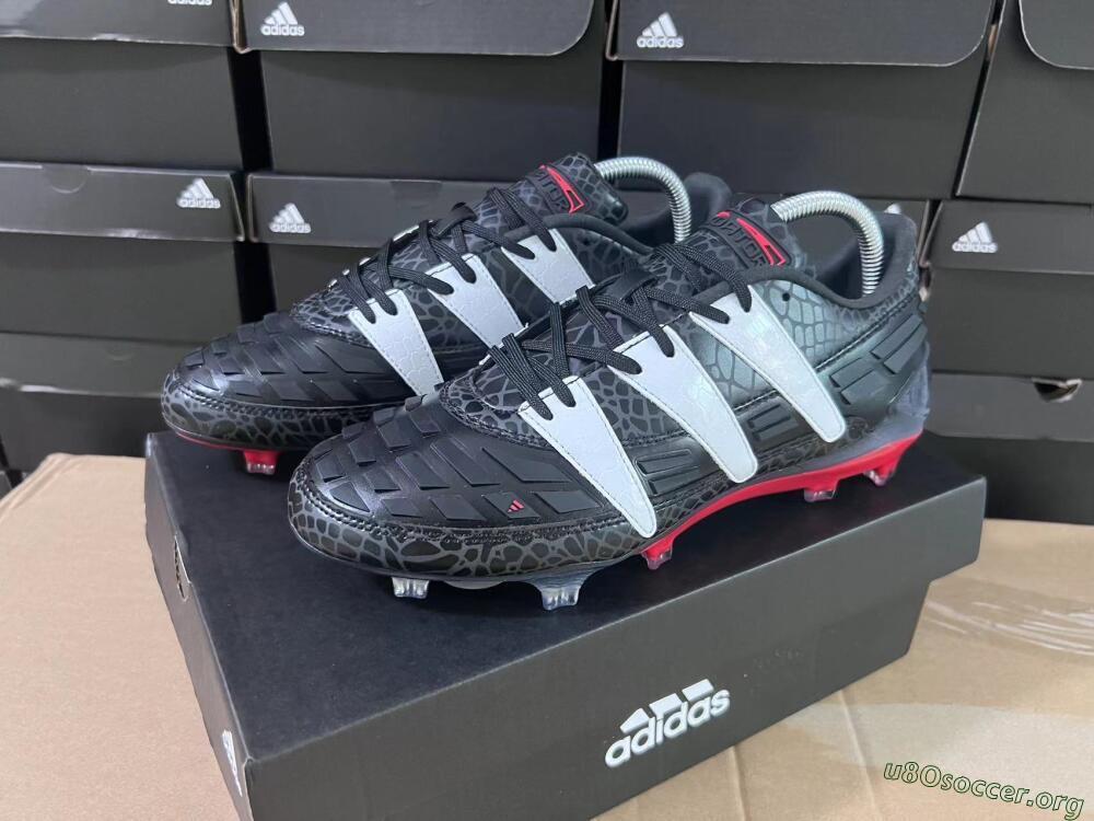 Adidas Predator 94 FG Limited Edition FG Football Boots - Black/Red/White