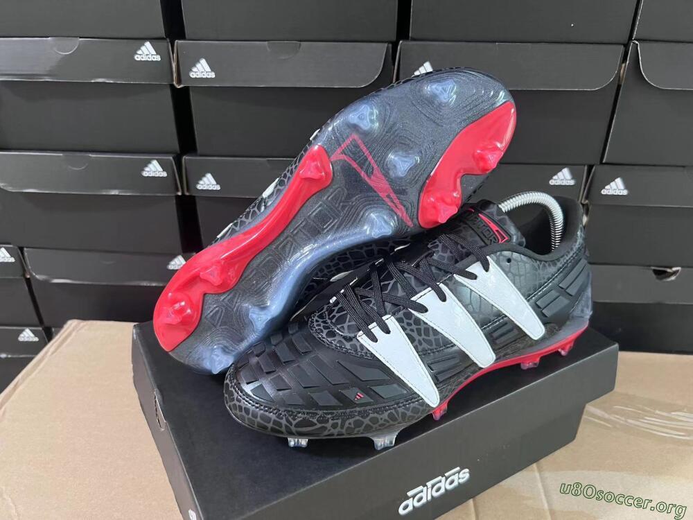 Adidas Predator 94 FG Limited Edition FG Football Boots - Black/Red/White