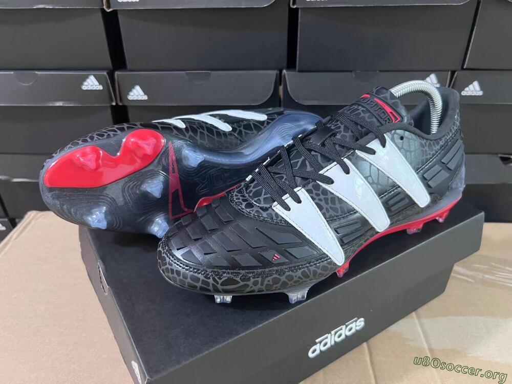 Adidas Predator 94 FG Limited Edition FG Football Boots - Black/Red/White