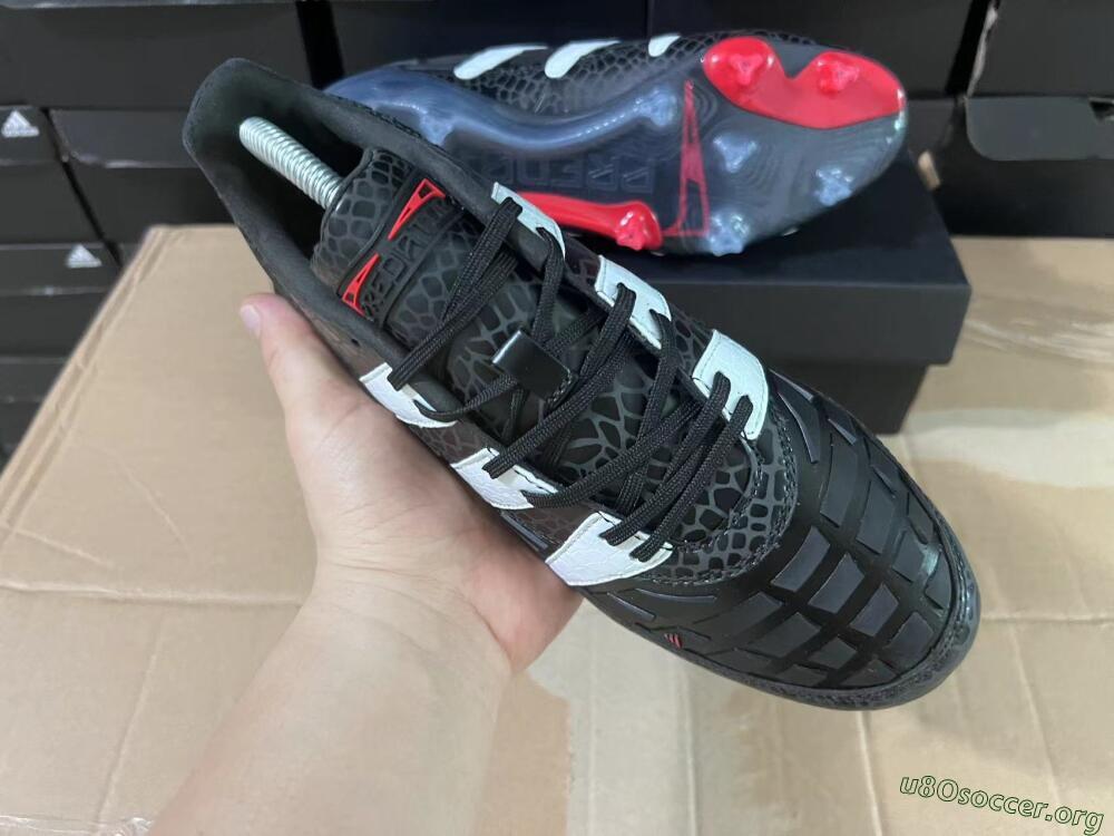 Adidas Predator 94 FG Limited Edition FG Football Boots - Black/Red/White