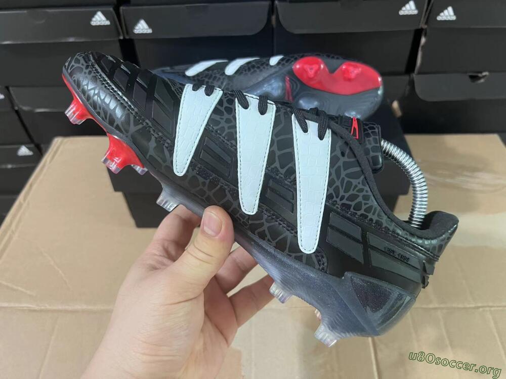 Adidas Predator 94 FG Limited Edition FG Football Boots - Black/Red/White