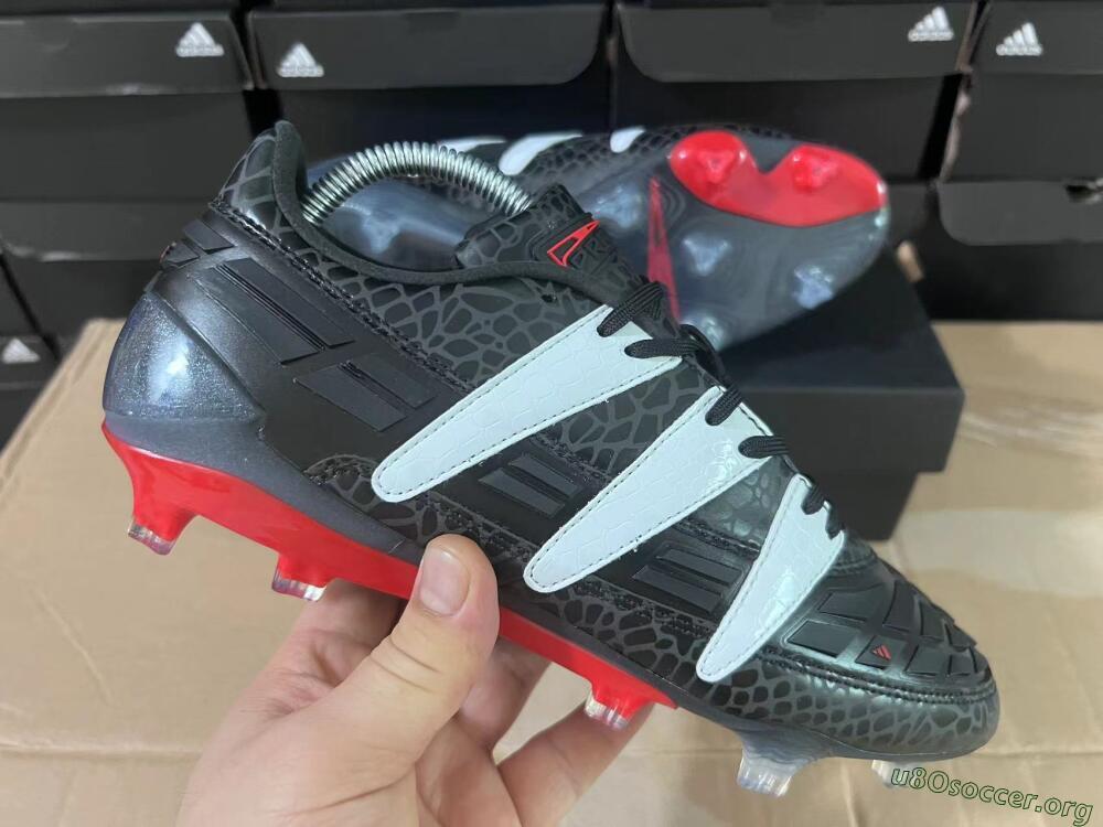 Adidas Predator 94 FG Limited Edition FG Football Boots - Black/Red/White