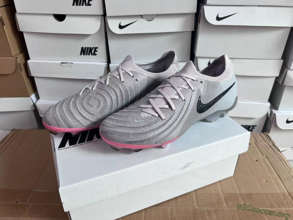 Nike Phantom Luna Elite NU FG Football Boots - Grey/Black/Blue