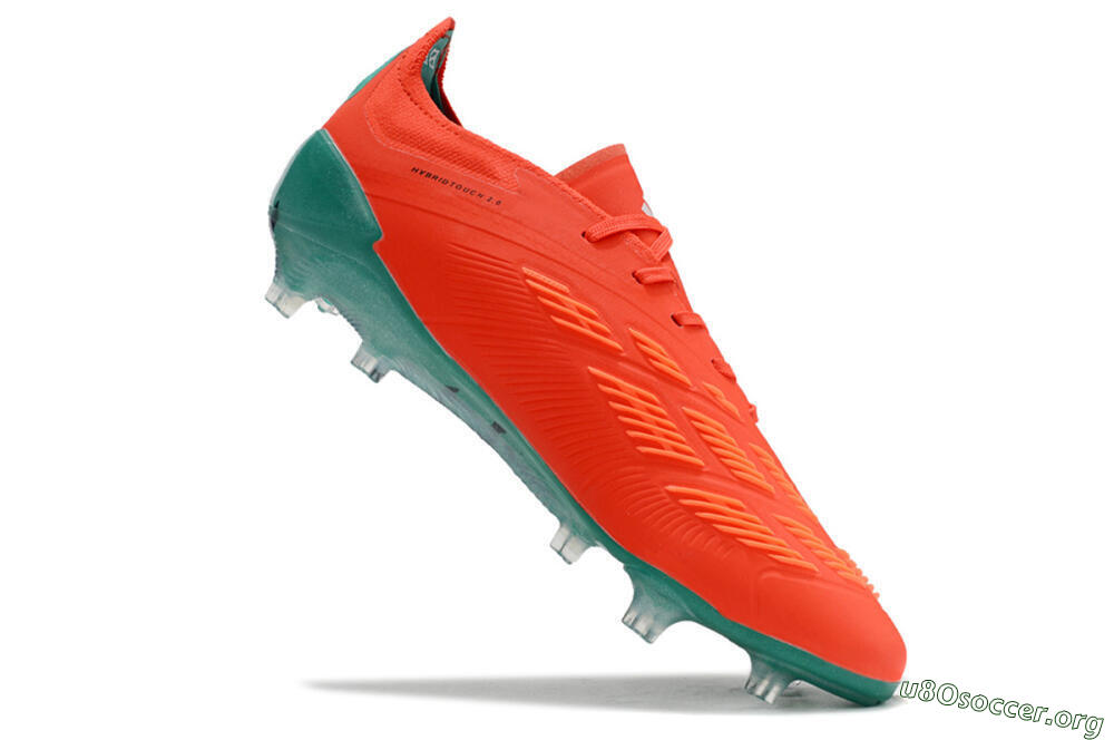 Adidas Predator Accuracy FG Football Boots - Red/White/Green 4