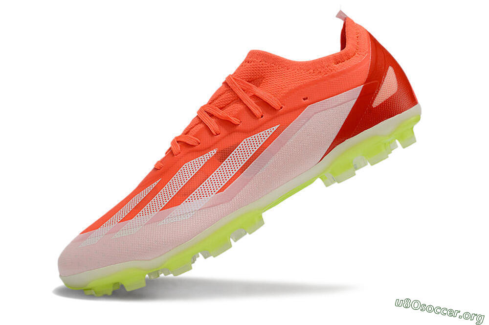 Adidas X Crazyfast.1 FG Football Boots - Red/White/Yellow 5