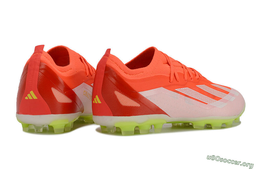 Adidas X Crazyfast.1 FG Football Boots - Red/White/Yellow 6