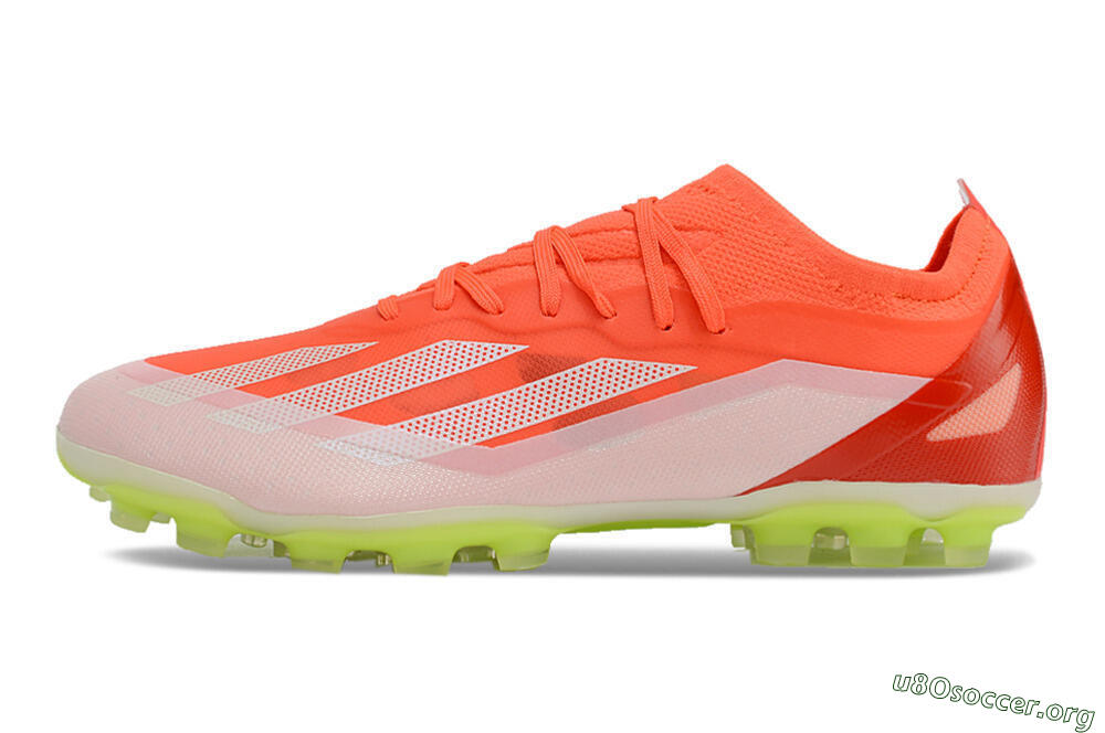 Adidas X Crazyfast.1 FG Football Boots - Red/White/Yellow 3