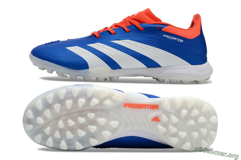 Adidas Predator 24 Elite TF Football Shoes - Blue/Red/White 1