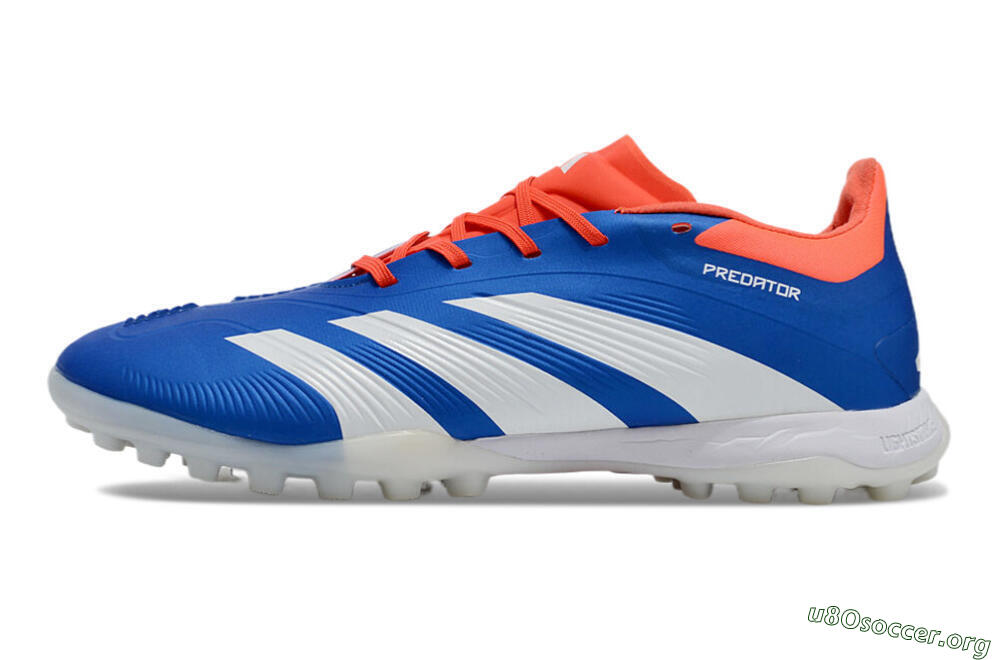 Adidas Predator 24 Elite TF Football Shoes - Blue/Red/White 3