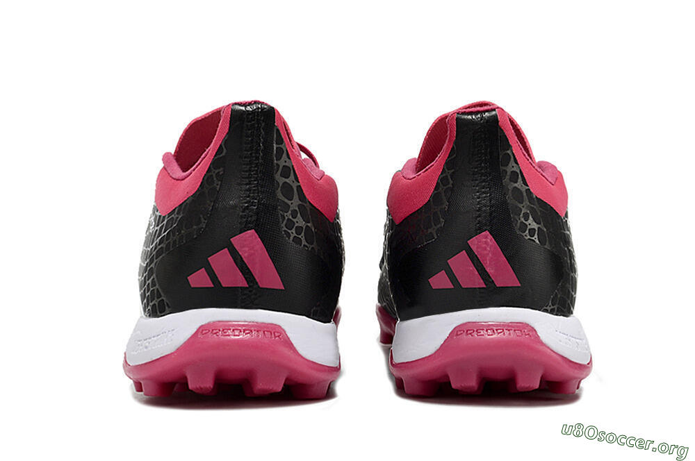 Adidas Predator 24 Elite TF Football Shoes - Black/Red/White 5