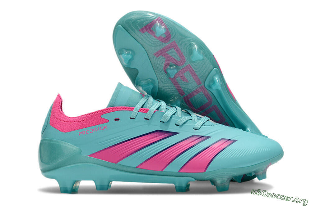 Adidas Predator Accuracy FG Football Boots - Jade/Pink/Purple 2