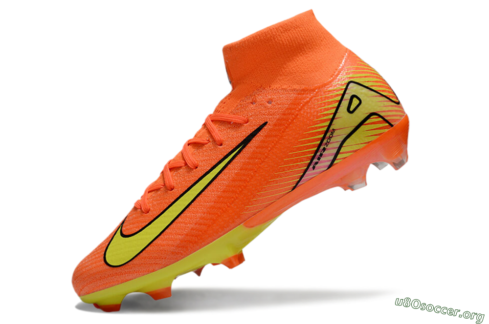 Nike Air Zoom Mercurial Superfly 10 Elite FG Football Boots - Red/Yellow/Black 5