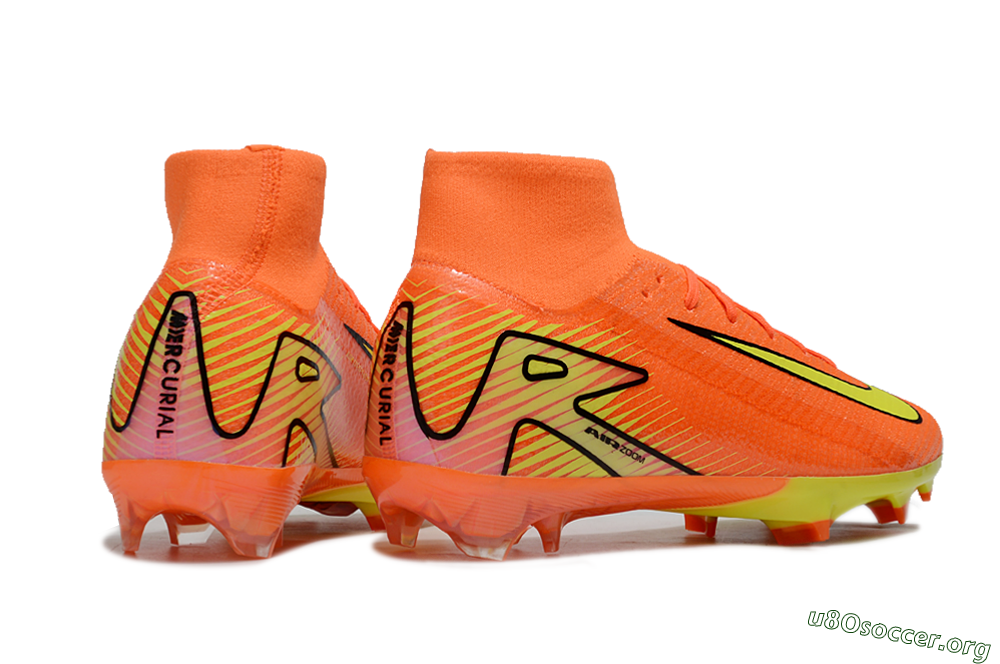 Nike Air Zoom Mercurial Superfly 10 Elite FG Football Boots - Red/Yellow/Black 6
