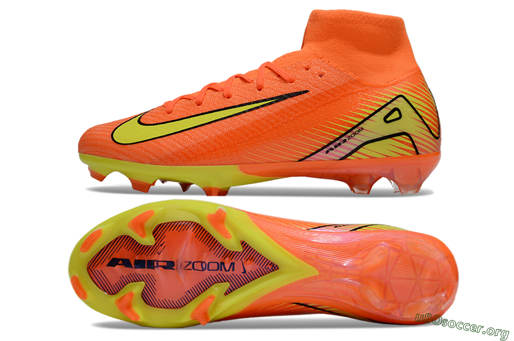 Nike Air Zoom Mercurial Superfly 10 Elite FG Football Boots - Red/Yellow/Black 1