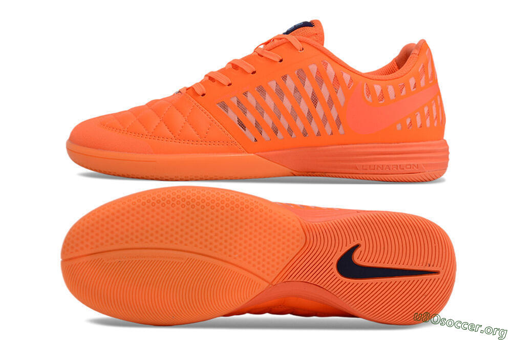 Nike Lunar Gato 2 IC Football Shoes - Red/Black 1