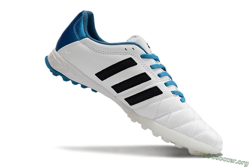 Adidas AdiPure 11Pro X PD25 Trx TF Football Shoes - White/Black/Blue 4